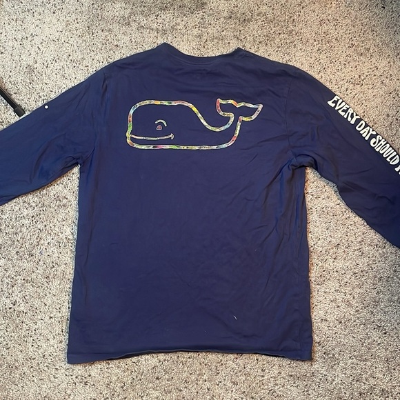 Vineyards Vines Unisex Long Sleeve Shirt‎ Size Small - Picture 4 of 6